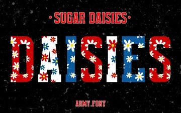 Sugar Daisies Font: Playful & Elegant Design Tool