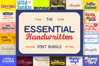 Essential Handwritten Font Bundle for Creative Projects